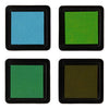 Creativ Company Stamp Ink Groen Tinten Olive Aqua, 4st.
