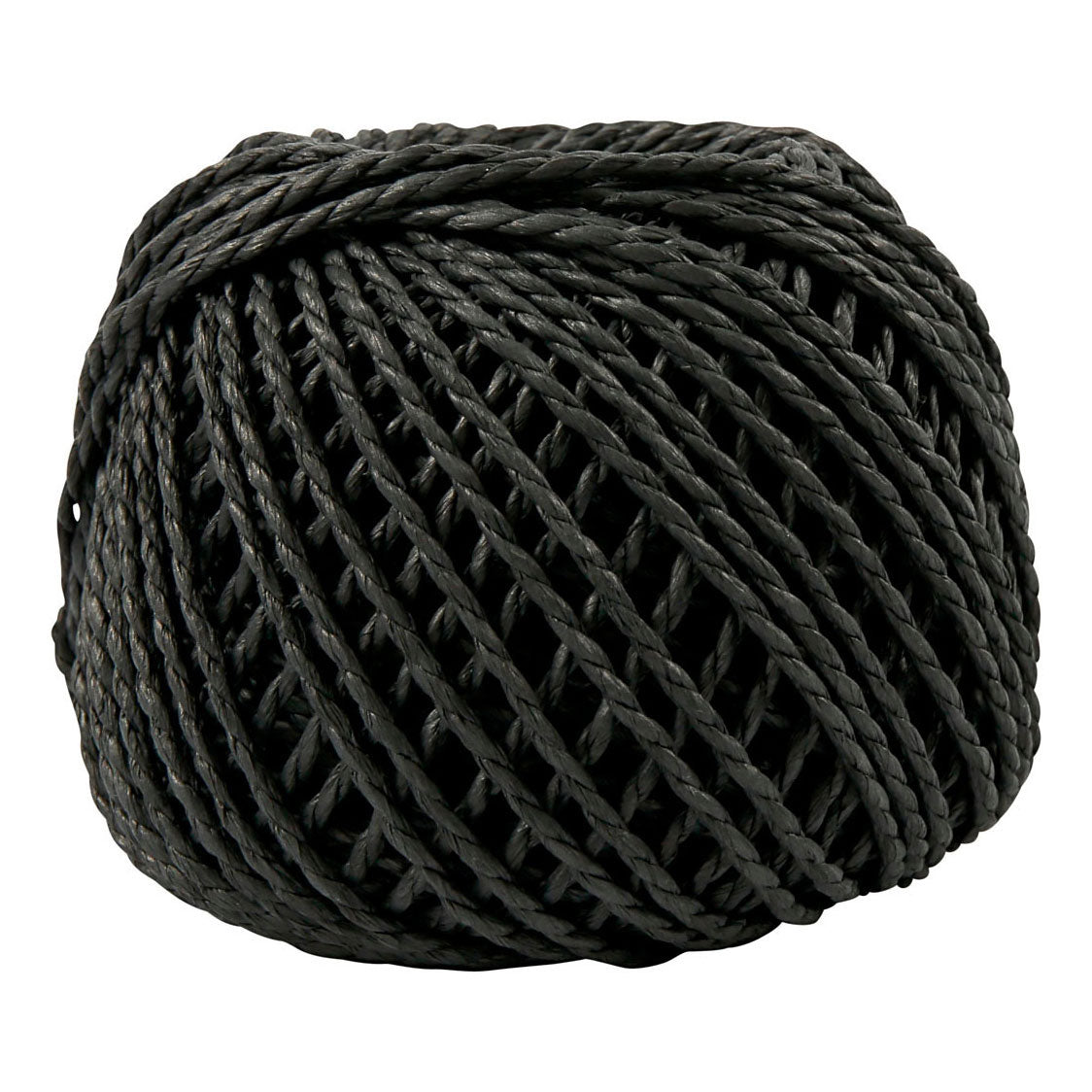 Creativ Company Paper Yarn schwarz, 40 m