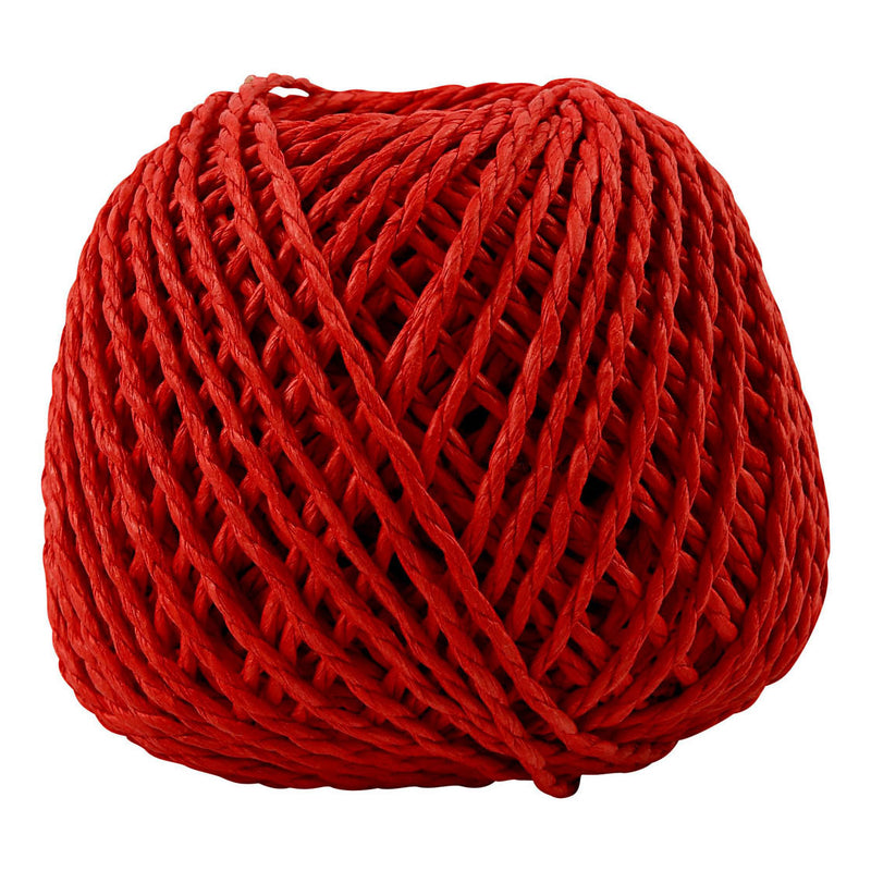 Creativ Company Paper Yarn rot, 40 m