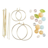 Kreativfirma Mini Hobbyset Schmuckohrringe mit Perlen - afbeelding 2