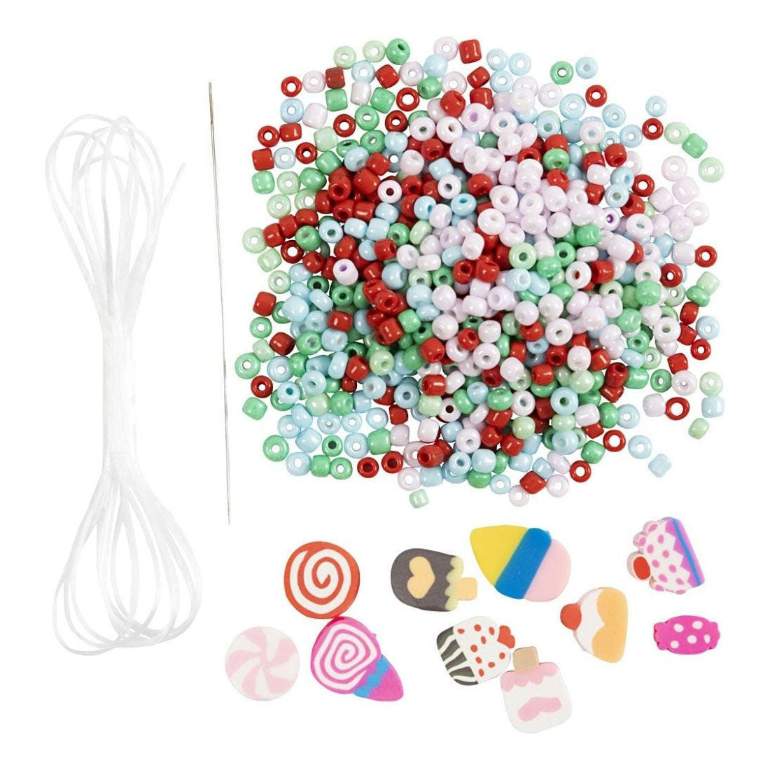 Kreativfirma Mini Hobbyset Schmuck elastisches Armband und Ring