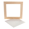Creativ Company Canvas -Panel mit Rahmen, 25,8 x 25,8 cm