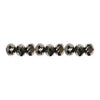 Creativ Company Facette Perlen Metallic Gray, 100..