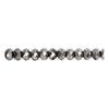Creativ Company Facette Perlen Metallic Gray, 100..