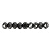 Creativ Company Facette Perlen Metallic Black, 100..