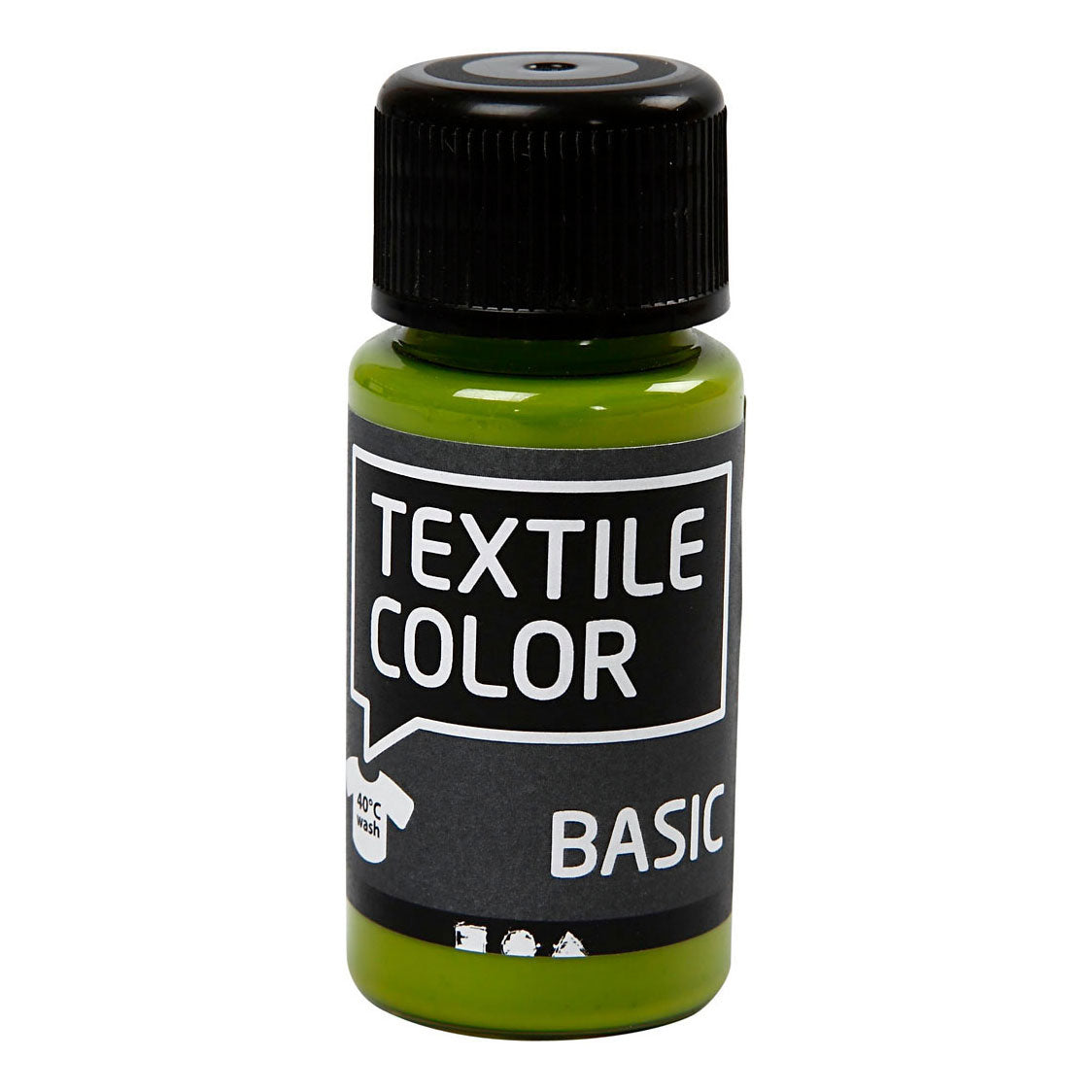Kreativfirma Textilfarbe Semi-Covering Textile Paint Kiwi, 50 ml