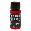 Kreativfirma Textilfarbe halbbedeckte Textilfarbe Rot, 50 ml