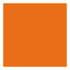 Creativ Company Textilfarbe Opak Textilfarbe Orange, 50ml