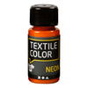 Kreativfirma Textil Farbabdeckung Textilfarbe Neon Oranje, 50 ml