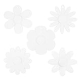 Creativ Firmenblumen weiß, 5x 3Stk. - afbeelding 2