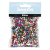 Kreativfirma Rocailles Metallic Colors, 130 Gramm
