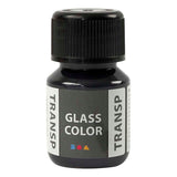Creativ Company Glasfarbe transparenter Farbe schwarz, 30 ml - afbeelding 1