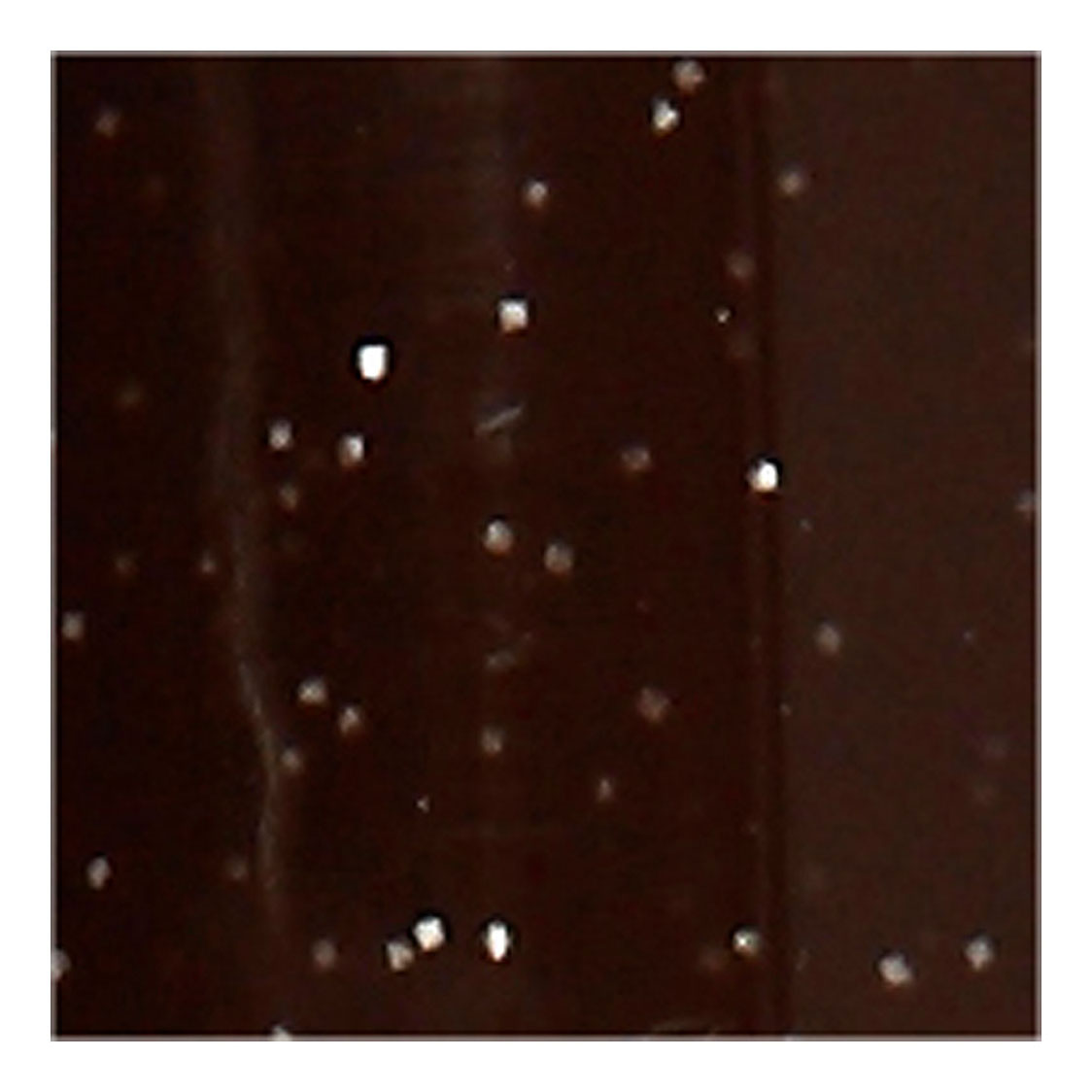 Kreativfirma Glasen Porzellan Start Glitter Semi-bedeckender Brown
