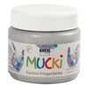 Kreativfirma Mucki Fingerfarbe Silber Metallic, 150 ml