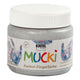 Kreativfirma Mucki Fingerfarbe Silber Metallic, 150 ml