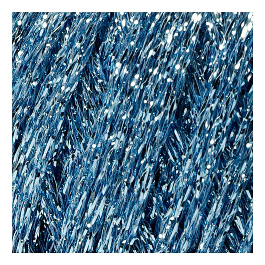Kreativfirma Lurex Glittergarn hellblau, 160 m