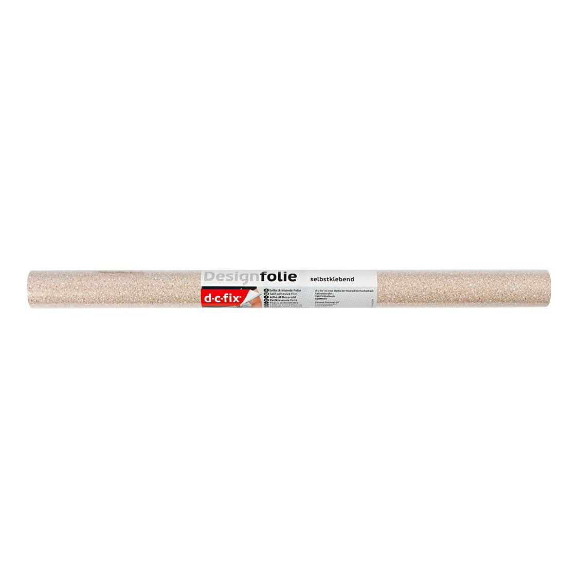 Creativ Company Self -Adhäsive Folie Brown Grobgrafit, 2m