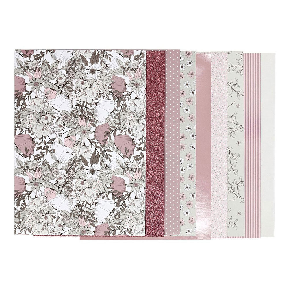 Creativ Company Design Paper Block 6 Designs, 24 Blätter