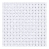 Kreativfirma Aida White 35 Quadrate pro 10 cm, 50x50 cm