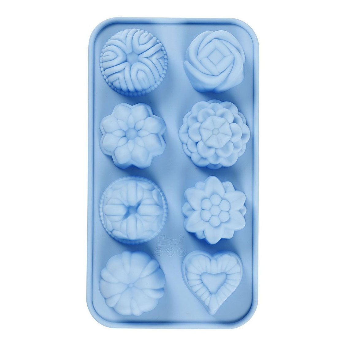 Kreativfirma Silikon Pourmal Cakes Blau