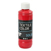 Kreativfirma Textilfarbe Deckung Textilfarbe Rot, 250 ml