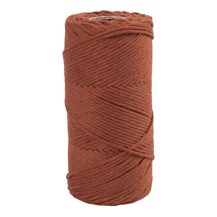 Creativ Company Makrame Cord Burnt Orange, 198m