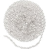 Creativ Company Jasseron, B: 2 mm, versilbert, 2 m 1 Stück