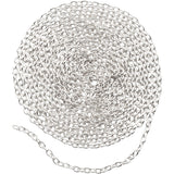 Creativ Company Jasseron, B: 2 mm, versilbert, 2 m 1 Stück - afbeelding 1
