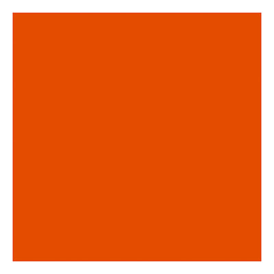 Kreativfirma Acrylfarbe Glitzer für Kinder Orange, 500 ml
