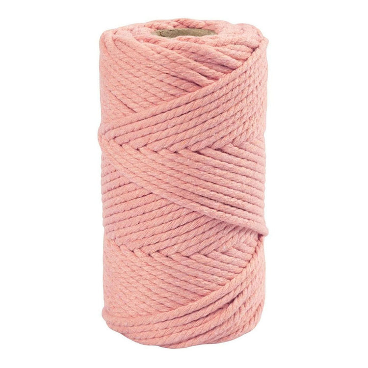 Creativ Company Macrame Cord Pink, 55m