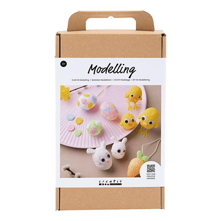 Kreativfirma Hobbyset machen Osterzahlen machen