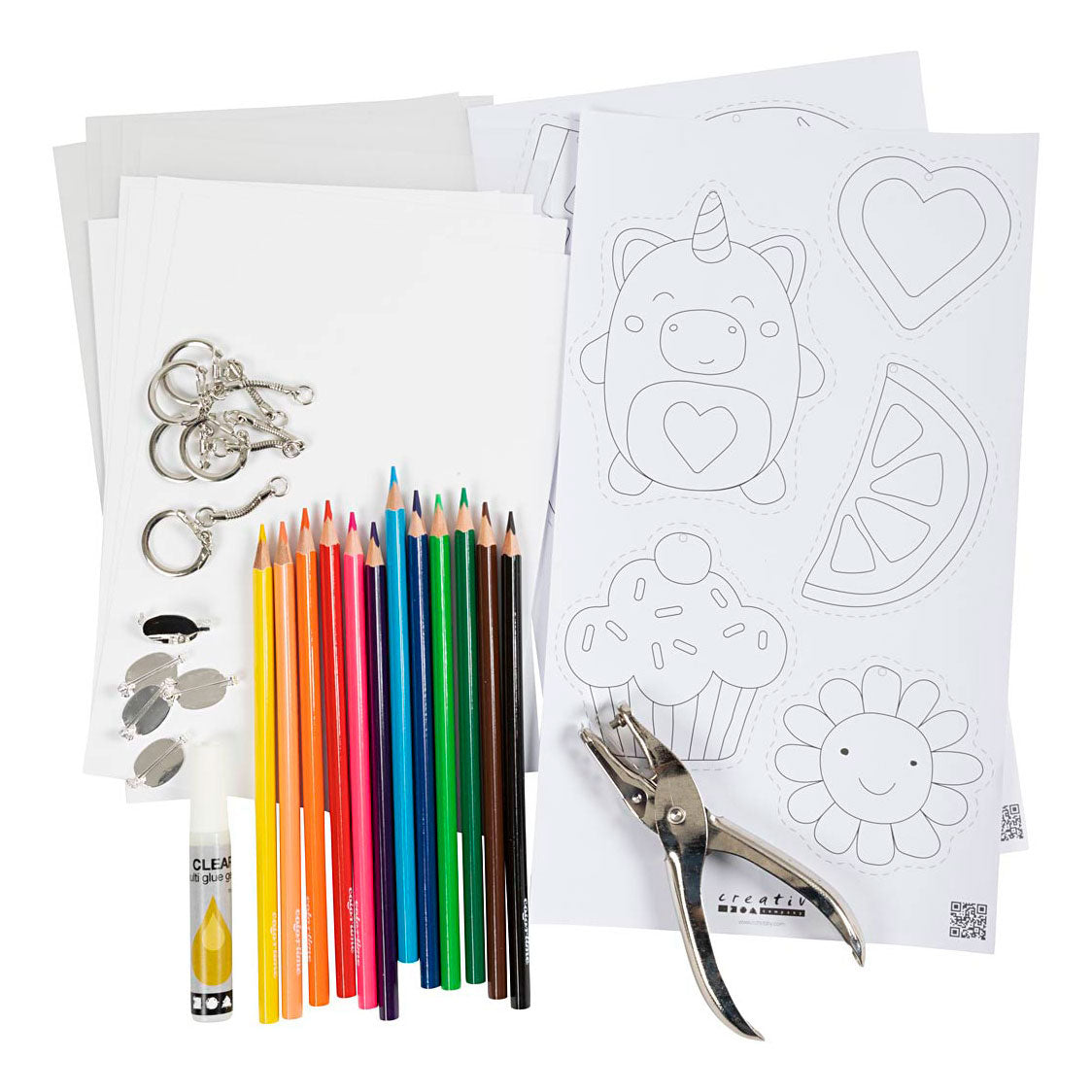 Creativ Company Creative Box Shrink Film Sheets Bastel Set