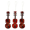 Kreativfirma Anhänger Holz Violine klein, 12st.