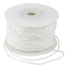 Kreativfirma Polyester Cordweiß 1 mm, 50 m