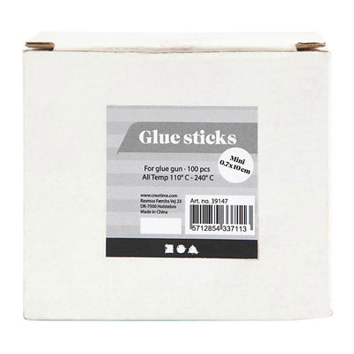 Creativ Company Klebstöcke Goldgrün rote Silber, 100..