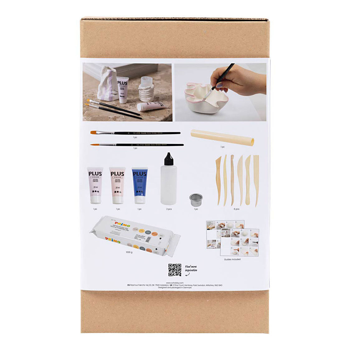 Kreativfirma Hobbyset Modellierung Töpfe und Vasen