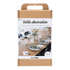 Kreativfirma Hobbyset Tischdekoration Natural