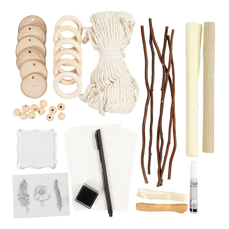 Kreativfirma Hobbyset Tischdekoration Natural