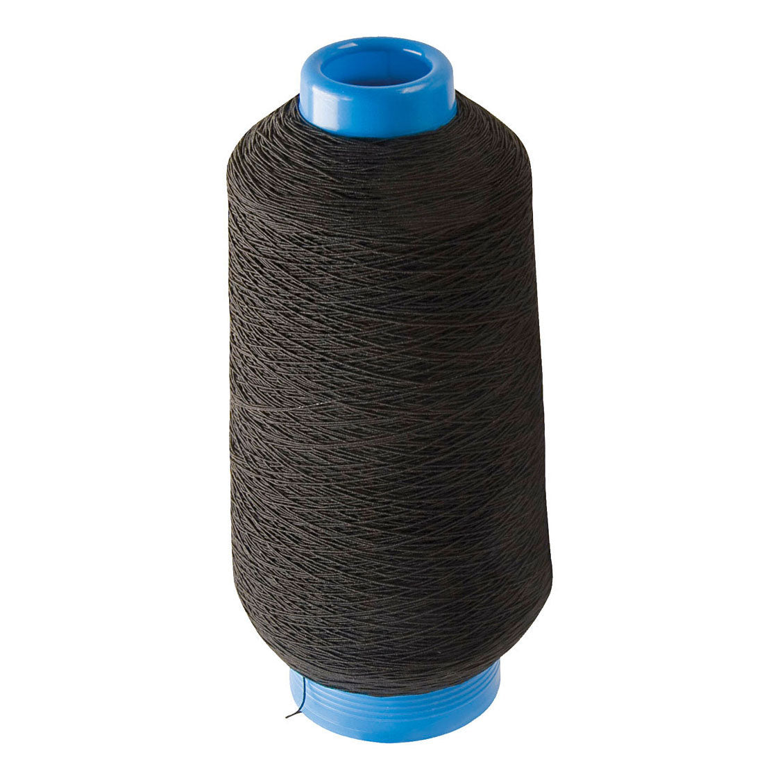 Creativ Firma dünnes rundes elastisches Garn schwarz, 1500m
