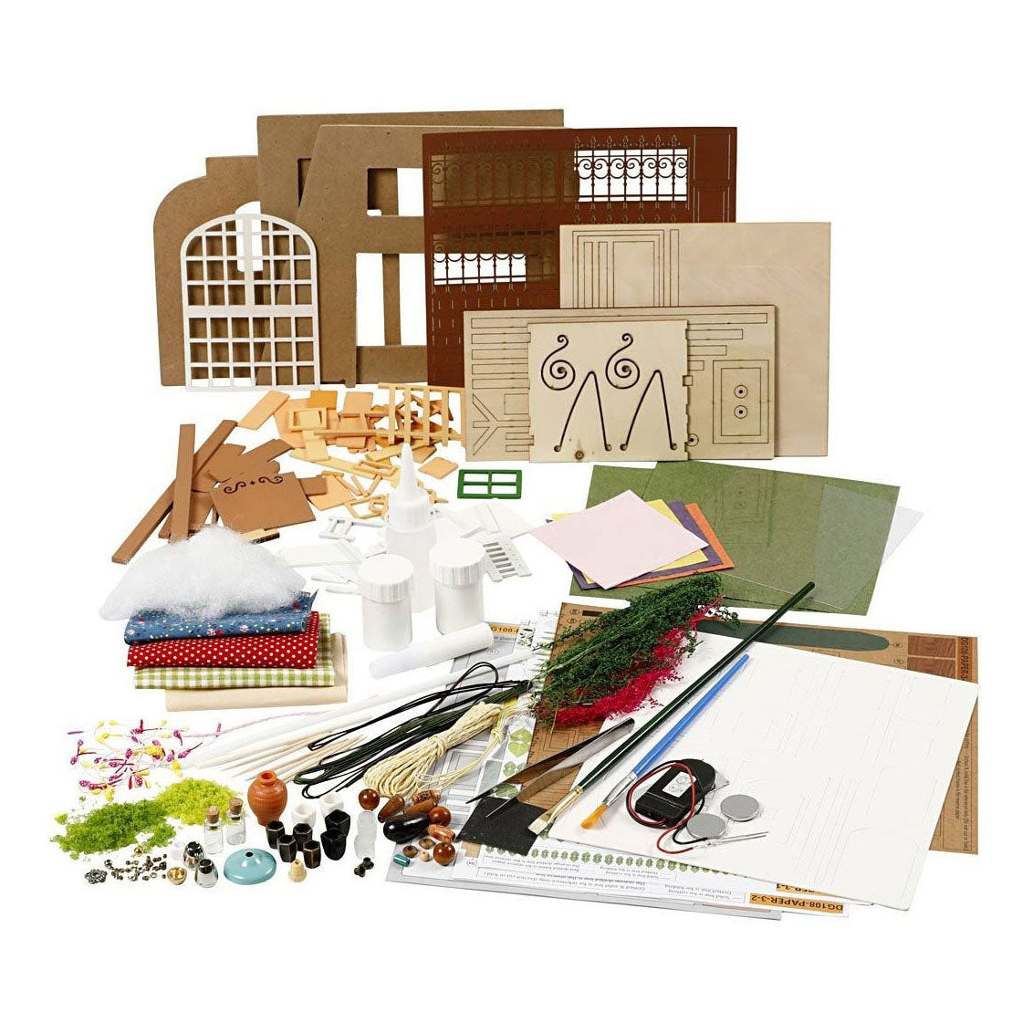 Kreativfirma DIY Miniaturraum Tuin Craft Set