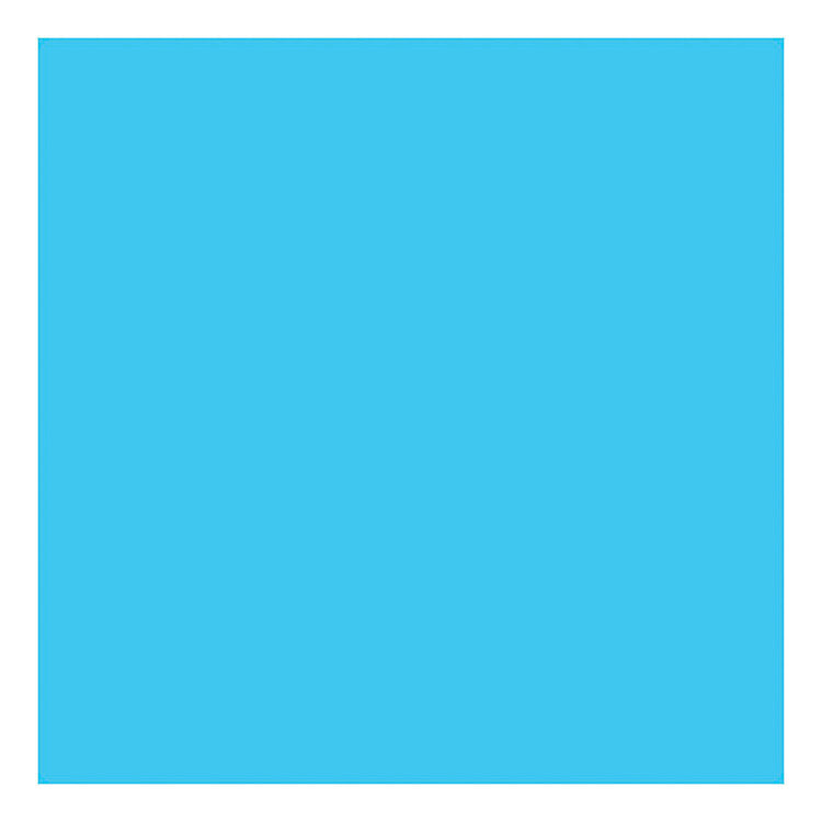Creativ Company Colored Papp Turquoise 270gr, 100 Blätter
