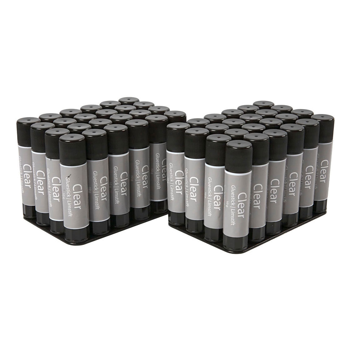 Creativ Company Transparent Leim Marker Runde, 48st.