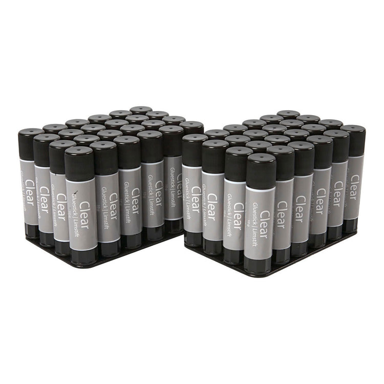 Creativ Company Transparent Leim Marker Runde, 48st.