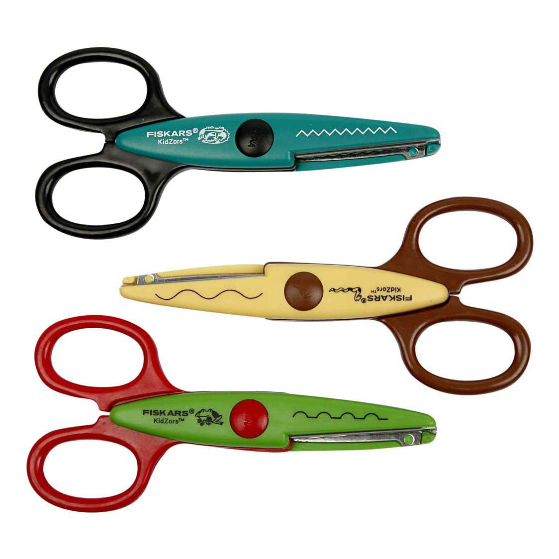 Fiskars Kidzors Kartelle Schere, 3 Stück 1 Box