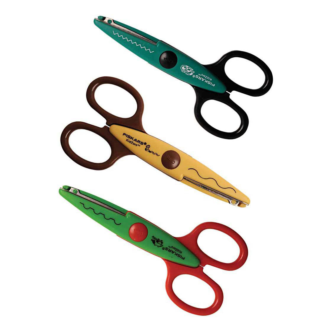 Fiskars Kidzors Kartelle Schere, 3 Stück 1 Box