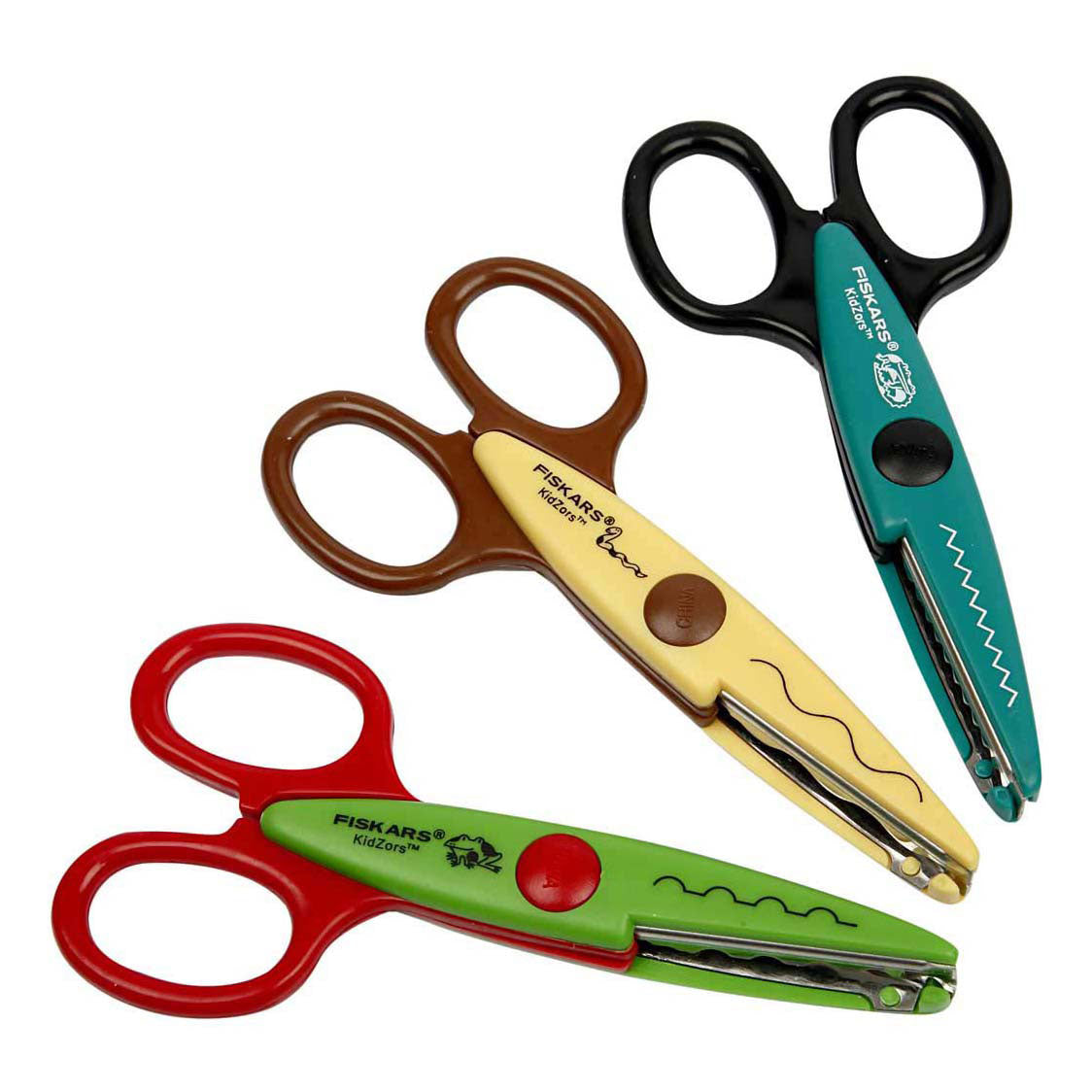Fiskars Kidzors Kartelle Schere, 3 Stück 1 Box