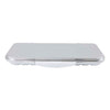 Creativ Company Malpalette mit Deckel, Maße 27x12,7x2,3 cm, Silber, Weiß, 1 Stück