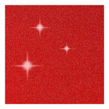 Creativ-Firmenkarten und Umschläge, Kartengröße 10,5 x 15 cm, Umschlaggröße 11,5 x 16,5 cm, Glitzer, 110+250 g, rot, 4 Set 1 Box - afbeelding 4