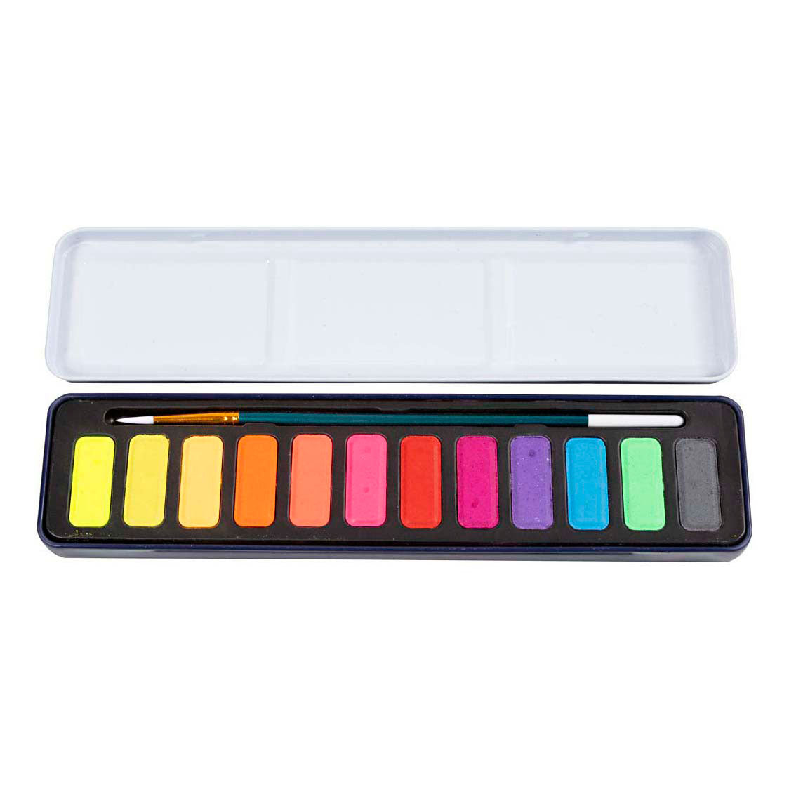 Colortime Aquarell-Set, Pastellfarben, 12 Farben 1 Box