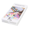 Creativ Company Art Aquarellfarbe, ½ Näpfchen, Größe 10x15x20 mm, Standardfarben, 48 Farben 1 Box